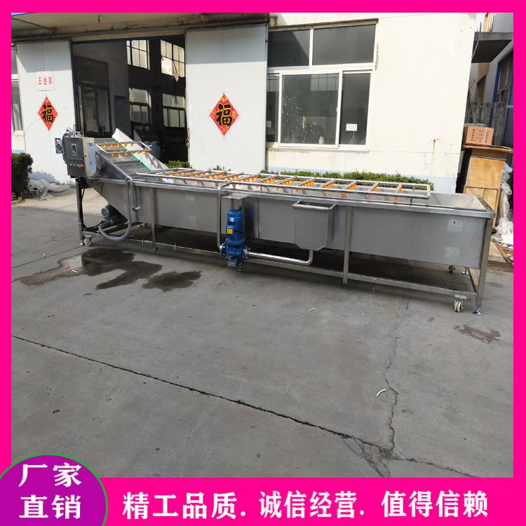 大型叶类蔬菜清洗机 小油菜清洗漂烫流水线 海带酱菜脱盐机 新疆大枣气泡清洗机