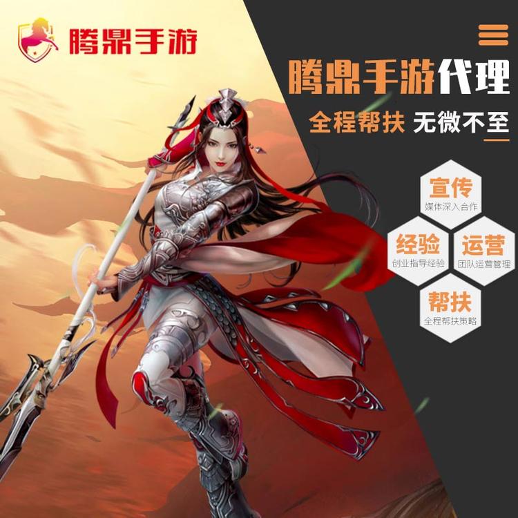 手游公司代理 专人指导 维护更新 售后支持