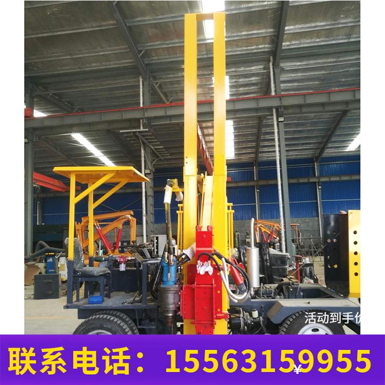 波形护栏打桩机打 拔钻一体空压机 高速公路水泥装载机 久胜机械