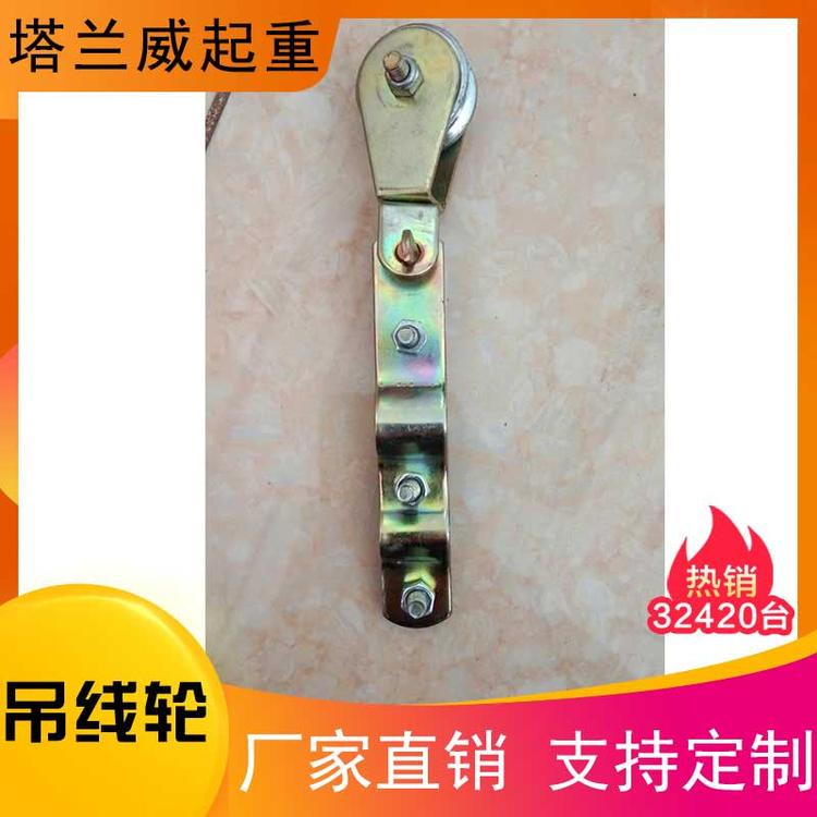 塔兰威起重电动单梁双梁 吊线轮  天车半塑料吊线滑轮/电动葫芦小滑轮/电缆钢丝绳滑轮 厂家直销 批发生产