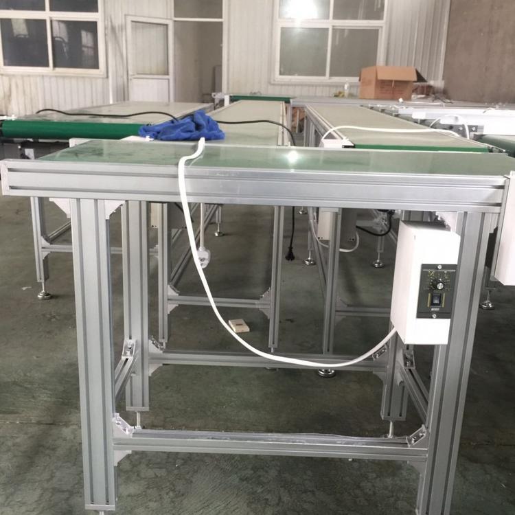 小型传送带运输机注塑仓库装车卸货快递皮带输送机