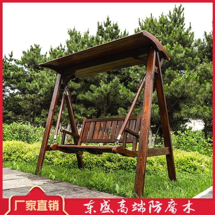 河南防腐木秋千定制 郑州防腐木秋千椅 货源充足 快速发货