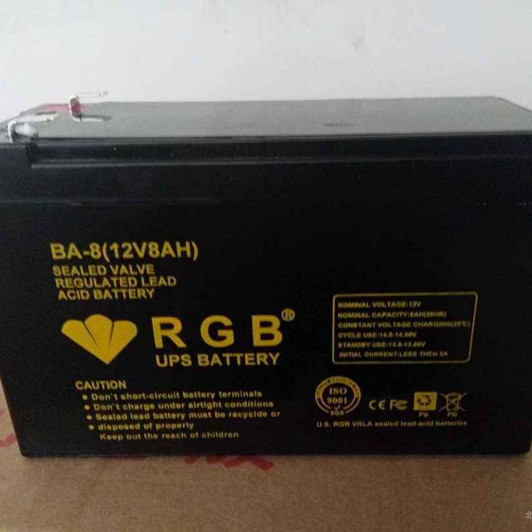 RGB电池BA-6 12V6AH小型精密仪器专用蓄电池