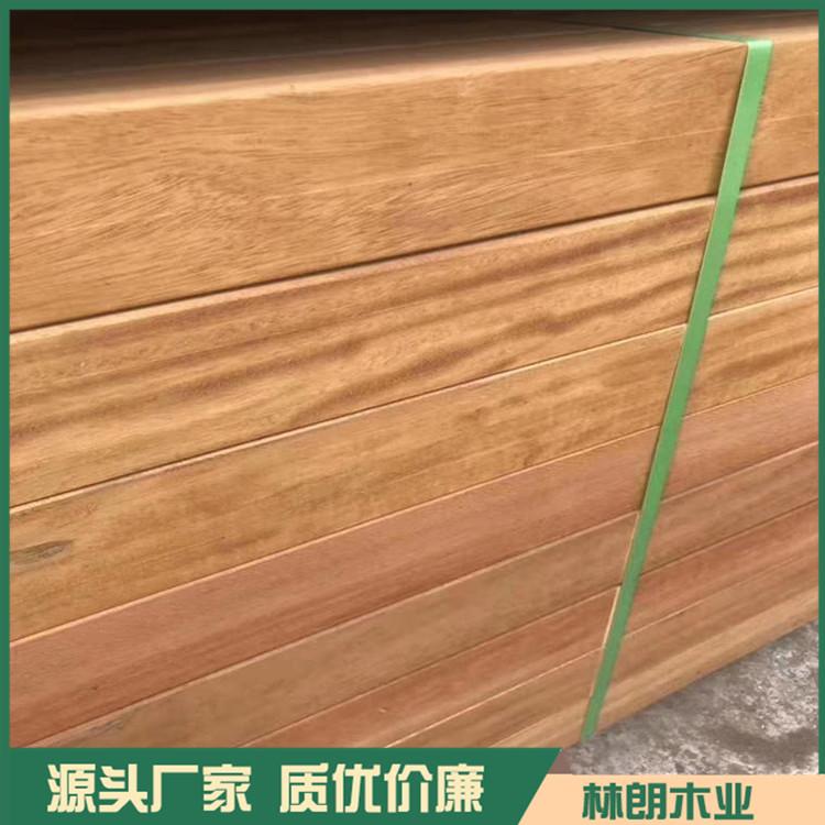 濮阳 菠萝格防腐木地板 菠萝格防腐木批发 源头厂家 林朗木业