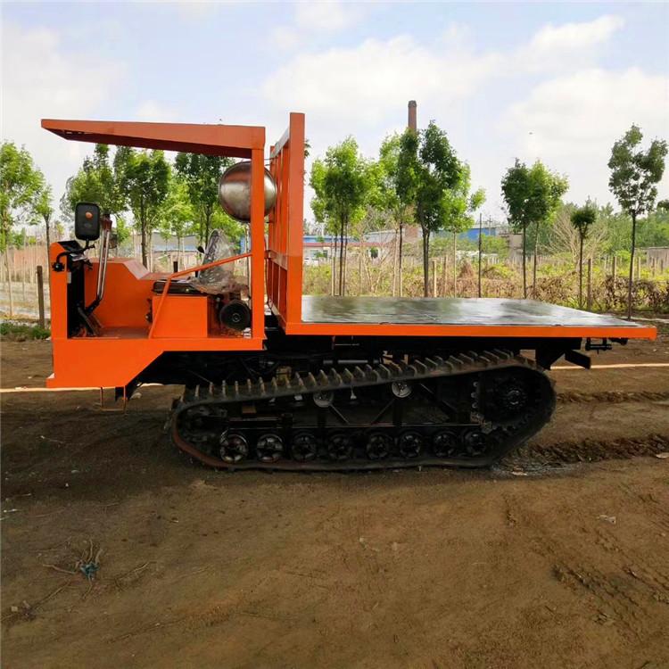 履带拖运输车 山林地专用履带运输车小型自装卸履带运输车
