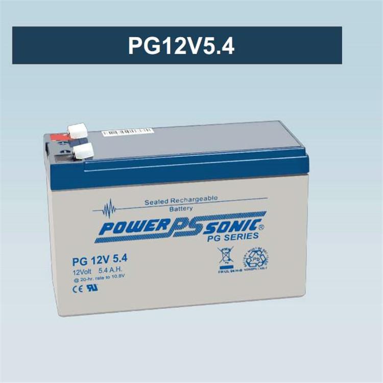 POWERSONIC蓄电池PG12V100 B PG12V110B 储能AGM深循环储能厂家