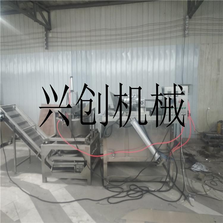 鱿鱼圈油炸机 带搅拌油炸机 油水混合油炸锅 定制