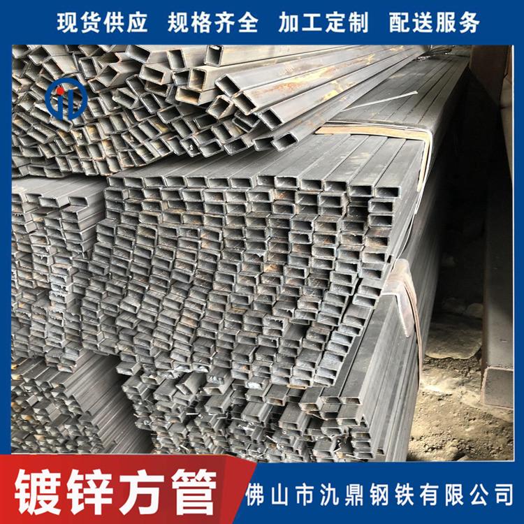 广东q235镀锌方管 氿鼎 方管规格齐全 镀锌方管100x100