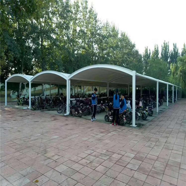 河南膜结构车棚  膜结构汽车棚  膜结构价格 厂家直销