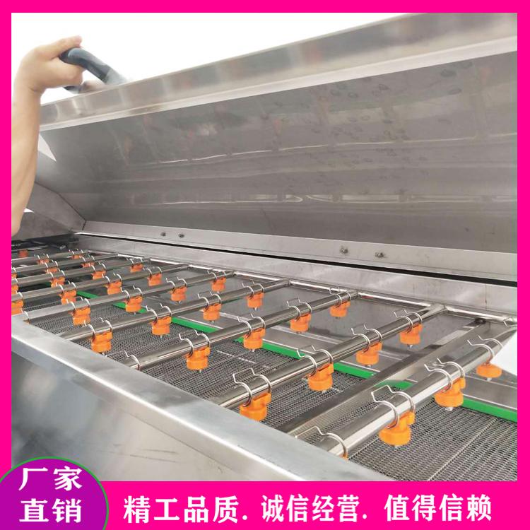 涡流式芦笋脱盐清洗机 小油菜清洗设备 海蜇清洗流水线 干辣椒气泡清洗机