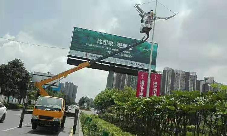 广州白云高空作业车出租 吊车出租  服务周到  众象设备