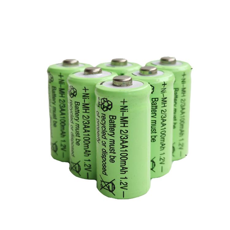 NI-CD 2/3AA 1.2V镍氢充电电池组200MAH 剃须刀电池