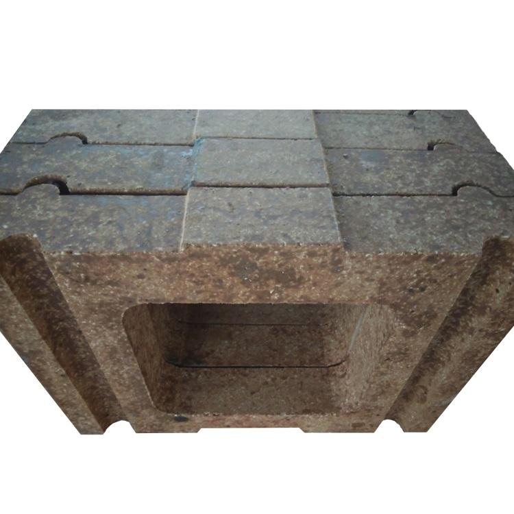 厂家直销竖炉导风墙异型砖 导风墙砖 火口异型砖 导风墙耐磨砖
