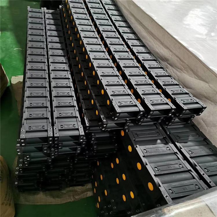 吉航厂家生产 两侧可开静音拖链 尼龙拖链 坦克链条 质优价廉