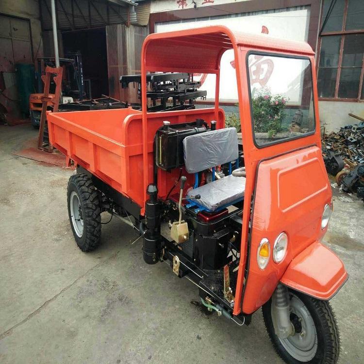 带棚工程三轮车 工程<em>农业</em>通用三马车 隆森工程建筑柴油三轮车