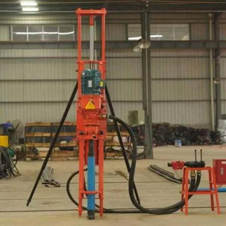 乌兰察布出售ZTD100支架式潜孔钻机 电动潜孔钻机 工程施工打孔设备