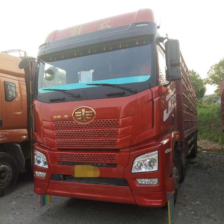 一汽解放 JH6 载货车 前四后八 9米6高栏 带全保 首付8万 精品国五