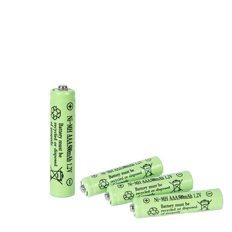 镍氢7号充电电池NI-MH AAA500mAh 1.2V  话筒  充电电池