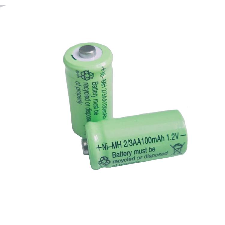 2/3AA 1.2V镍氢充电电池组200MAH 太阳能灯  观景灯 电动玩具 玩具汽车 充电电池