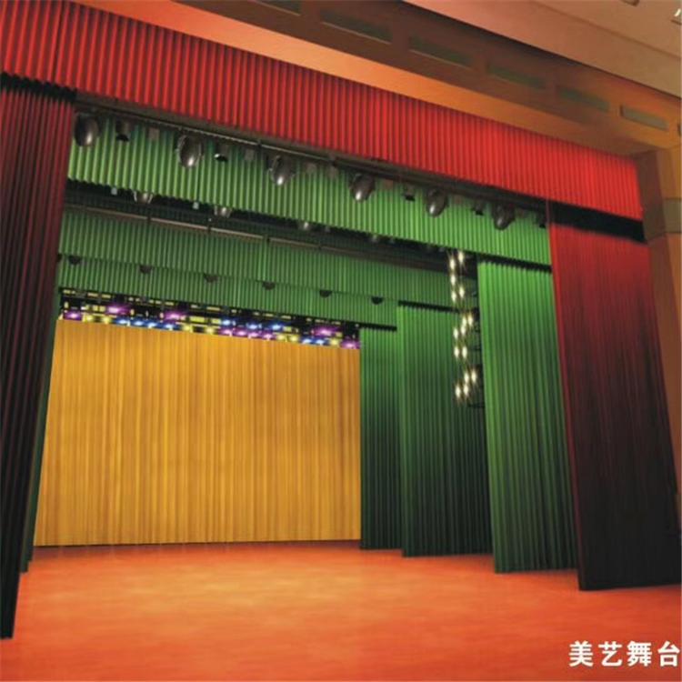 焦作舞台电动幕布 极景幕布源头厂家销售
