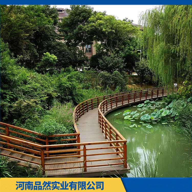 深度防腐木木栈道 绿化防腐木栈道 防虫防蛀 不易变形