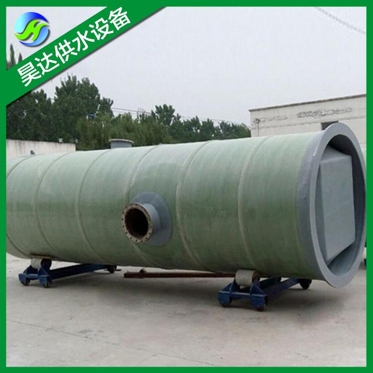 昊达供水 生产厂家定制 预埋式一体化泵站 一体化污水雨水泵站