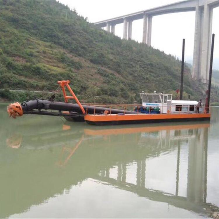 绞吸式挖泥船 小型河道挖泥船 河道挖泥疏浚工程船