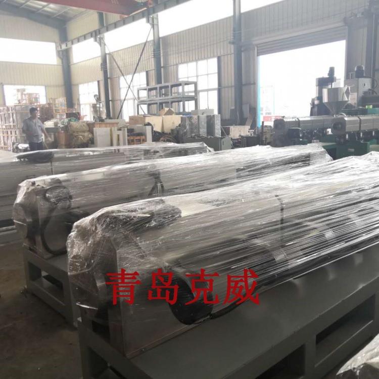 单螺杆塑料挤出机生产厂家 SJ120单螺杆塑料挤出机 山东青岛造粒挤出机直销价格 管材挤出机现货供应
