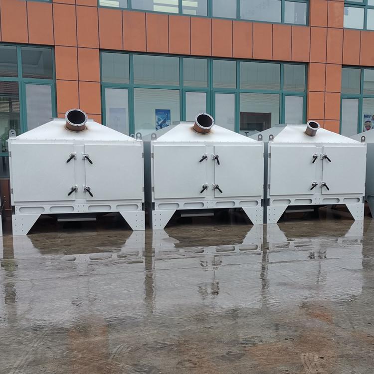 催化燃烧设备 催化燃烧吸附箱外壳批发 活性炭吸附再生催化燃烧废气处理设备