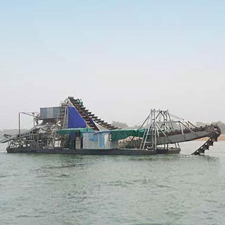JZ-8河道淘金船 港口码头淘金船 小型淘金船供应