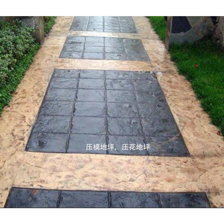 安徽艺术透水地坪厂家  安徽艺术透水地坪胶结料  压花地坪施工单价 日晨