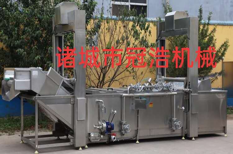 果蔬提升式漂烫杀青线厂家直销  升降式蔬菜烫池 提升式预煮机