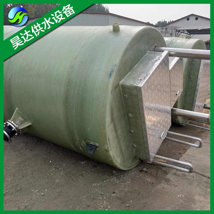 玻璃钢一体化泵站 一体化污水提升泵站 玻璃钢筒体生产厂家