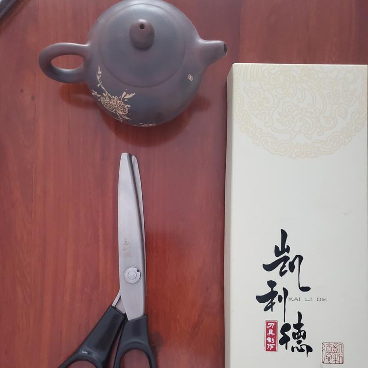 凯利德优质不锈钢花齿剪缝纫剪刀专业服装剪花边花样剪刀布样剪波浪剪