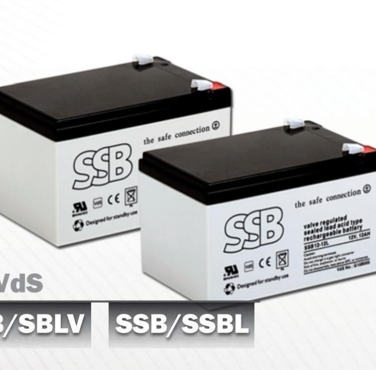 SSB蓄电池SBLFG40-12 储能铅酸蓄电池12V40AH 直流屏 UPS电源蓄电池
