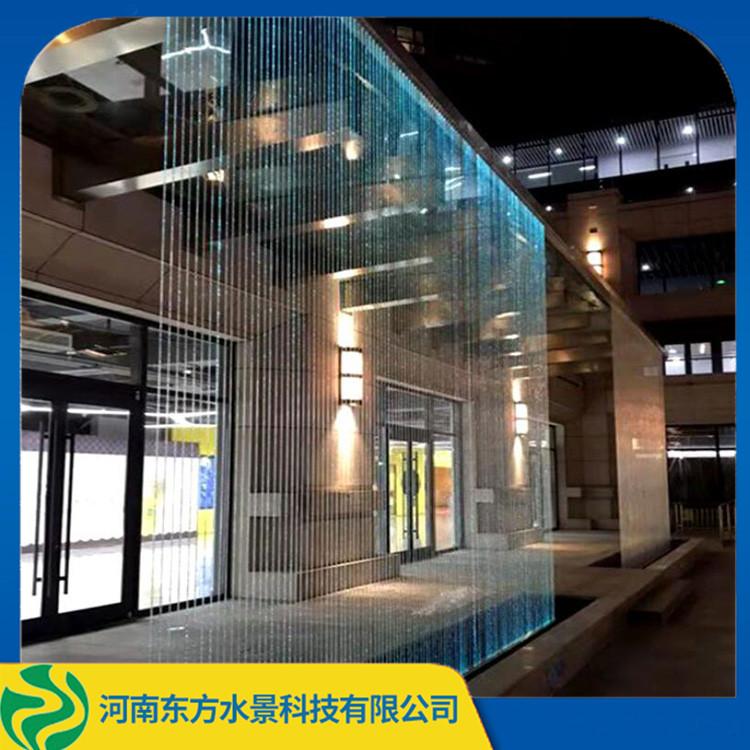 制作挂线水帘制作 河南数控水帘背景墙安装工程 承接各种喷泉工程