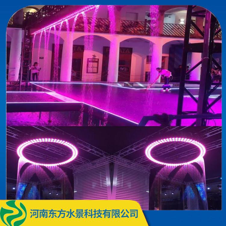 郑州数控水帘厂家 设计数字水帘价格 承接各种喷泉工程