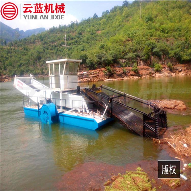 小型河道垃圾打捞船  水面漂浮物打捞船