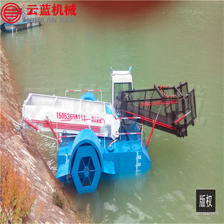 全自动垃圾收集船   河道水面垃圾打捞船