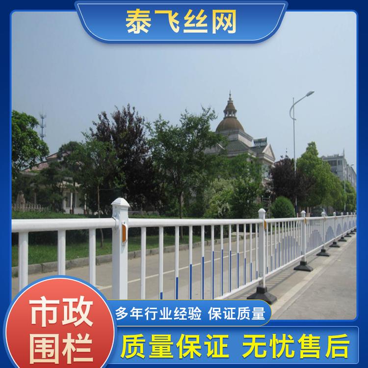 泰飞丝网 市政围栏 厂家马路中央道路隔离市政护栏