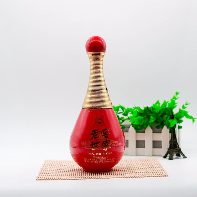 厂家供应高白透明酒瓶 郓城富兴酒类包装
