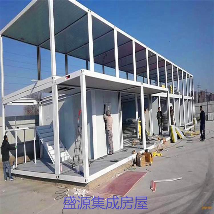 集装箱式房屋江苏集装箱房生产厂家盛源集成房屋工地住人箱房##制造企业
