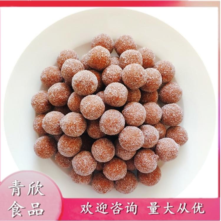 QX 山楂球 裹细砂糖 酸甜零食 鲜果制作 价格优惠 厂家货源 欢迎致电