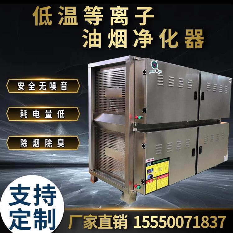 低温等离子油烟净化器 等离子废气净化装置 等离子净化器 等离子光氧一体机设备 厂家直销