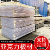 江苏厂家批发双面磨砂亚克力板材 高透有机玻璃板切割有机板 