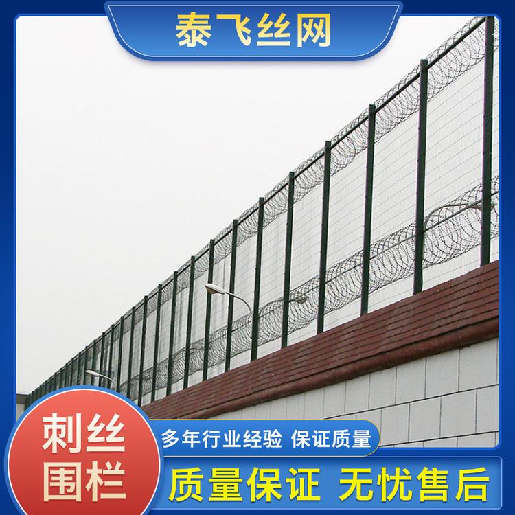 泰飞丝网 刺丝围栏 直销结实铁路防护网
