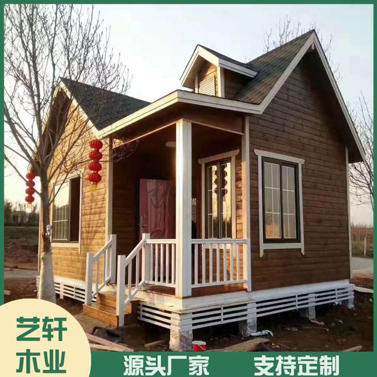 室外防腐木木屋价格 防腐木木别墅设计 户外防腐木木屋 保温隔音