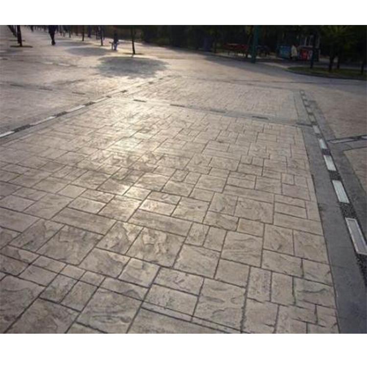 压模地坪 压花地坪 压模路面  彩色压模地坪 压模地坪厂家