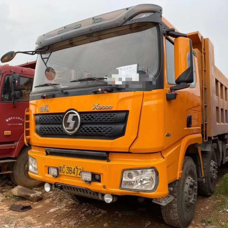 德龙X3000前四后八自卸车 国五 8米厢
