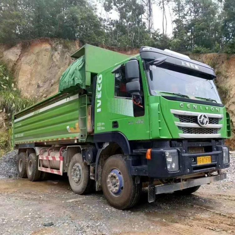 前四后八自卸车 国五  杰狮前四后八自卸车 环保自卸车